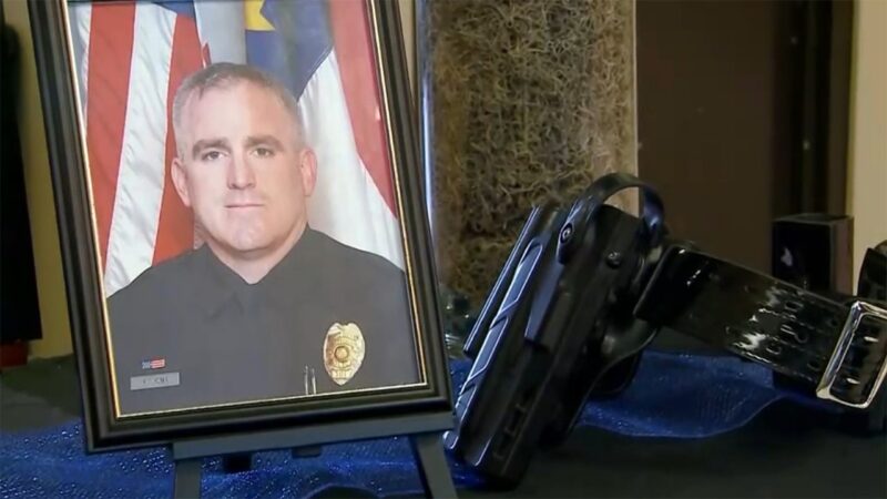 North Carolina police officer shot, killed inside grocery store