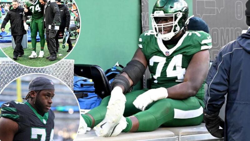 Olu Fashanu’s Jets rookie season may be over after injury