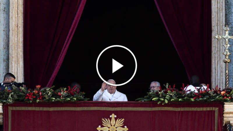 Pope Francis’s Christmas Message Calls for Peace Amid War