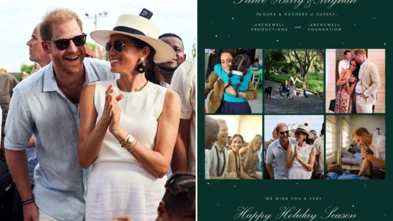 Prince Harry, Meghan Markle release 2024 Christmas card