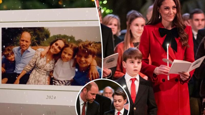 Prince William, Kate Middleton release 2024 Christmas card