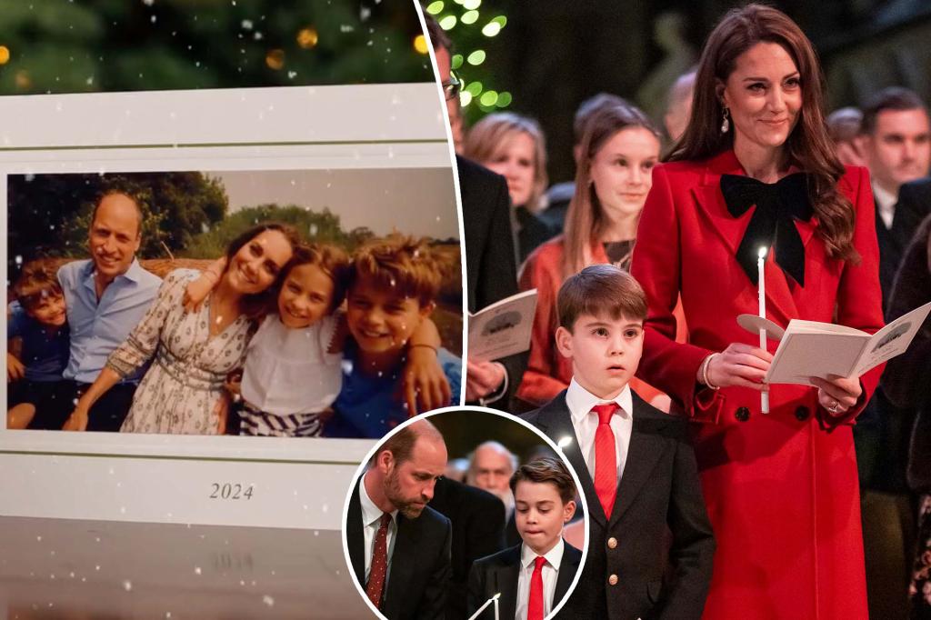 Prince William, Kate Middleton release 2024 Christmas card