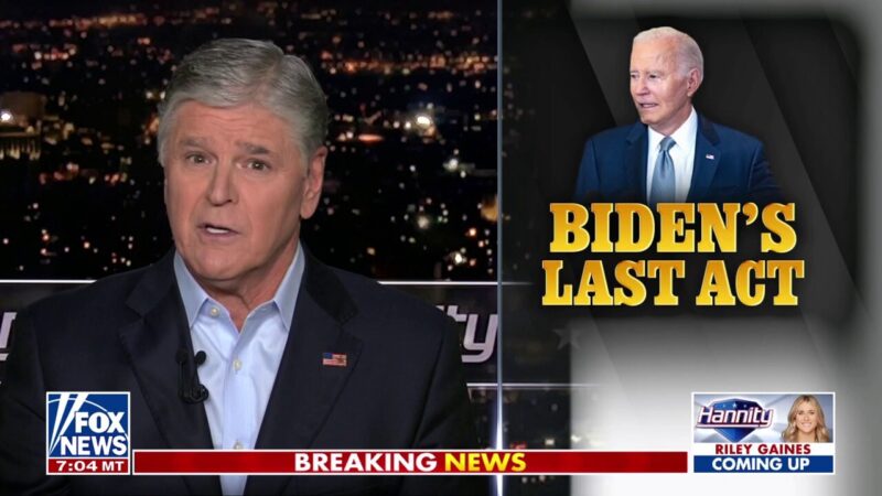 SEAN HANNITY: Biden is ‘solely focused on sabotaging’ incoming Trump admin