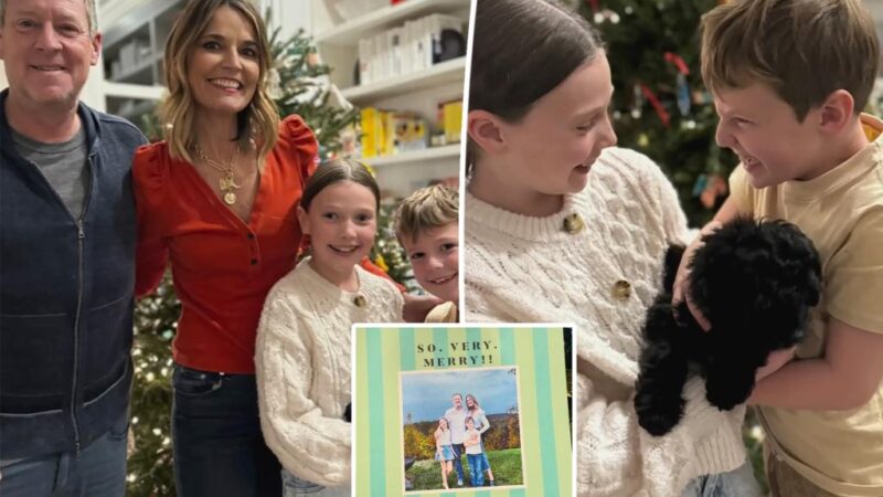 Savannah Guthrie shares photos with husband Michael Feldman, kids