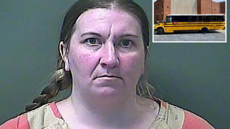 School bus driver charged with driving 32 kids while intoxicated