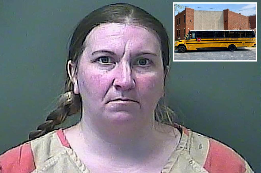 School bus driver charged with driving 32 kids while intoxicated