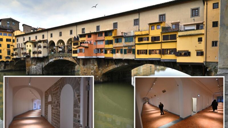 Secret passageway built in 1500s Florence opens to public