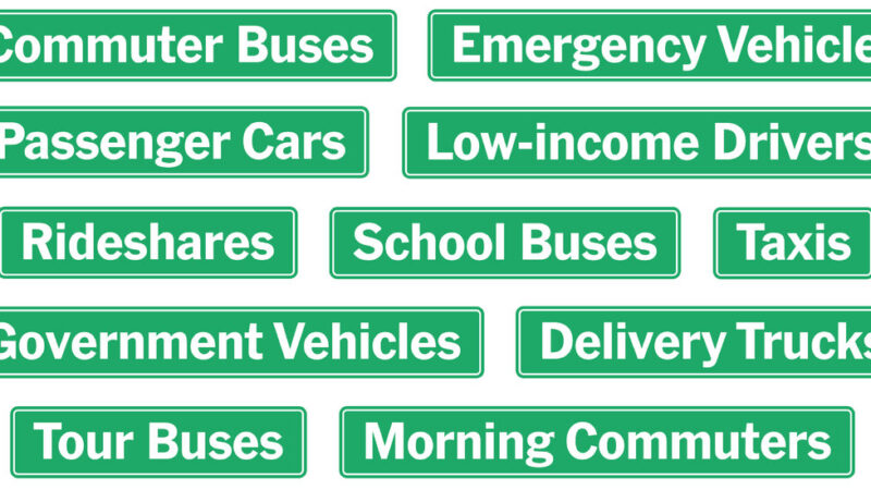 See How Much NYC’s Congestion Pricing Plan Would Cost You