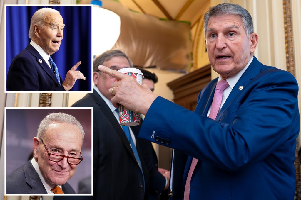 Sen. Joe Manchin unloads on ‘toxic’ Democratic Party for trying ‘to mainstream the extreme’