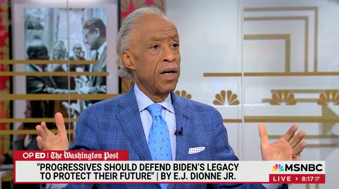 Sharpton says Democrats must ‘brag about’ Biden’s accomplishments, not wallow in election ‘trauma’