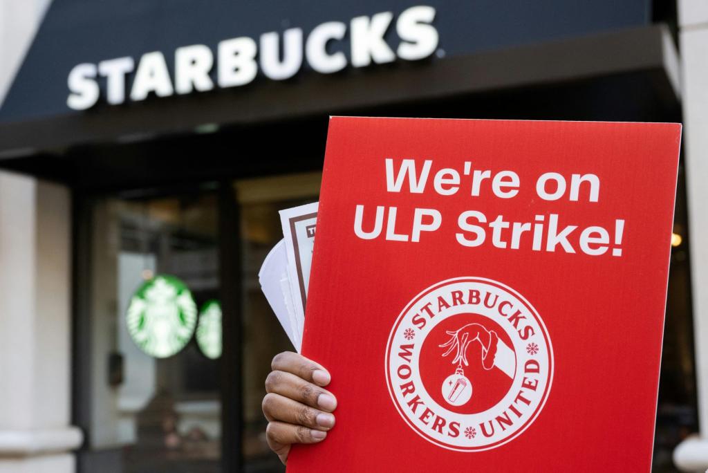 Starbucks workers expand strike in US cities, including New York