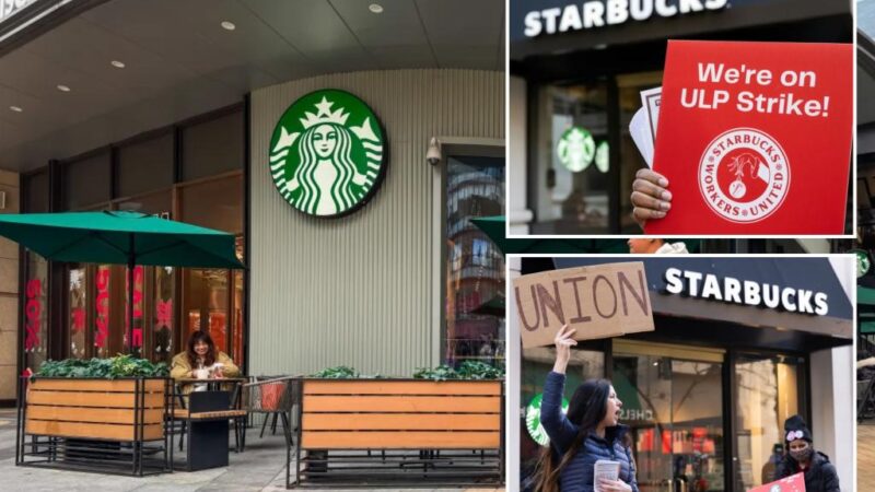 Starbucks workers strike ahead of Christmas rush