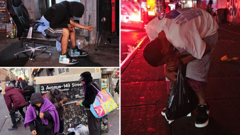 The Hub in the Bronx is still overrun with addicts despite city cleanup pledge