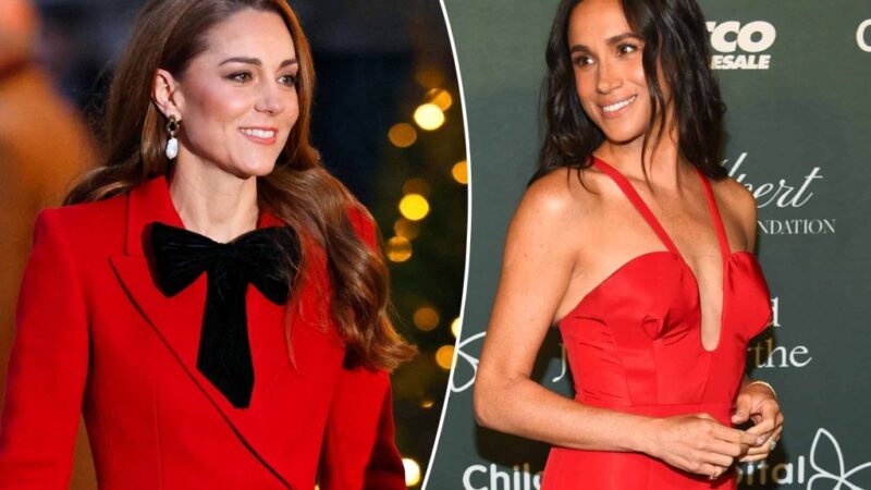 The best royal fashion moments of 2024, from Kate Middleton’s Christmas bow to Meghan Markle’s recycled red gown