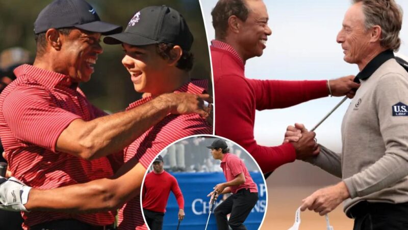 Tiger Woods, son Charlie lose in PNC Championship playoff despite hole-in-one