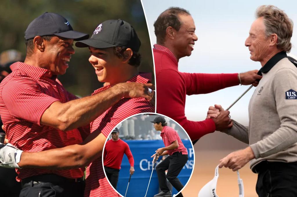 Tiger Woods, son Charlie lose in PNC Championship playoff despite hole-in-one