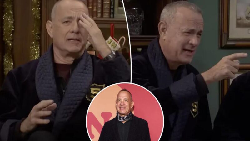 Tom Hanks, 68, sparks health concerns as fans spot his trembling hands during ‘SNL’ appearance