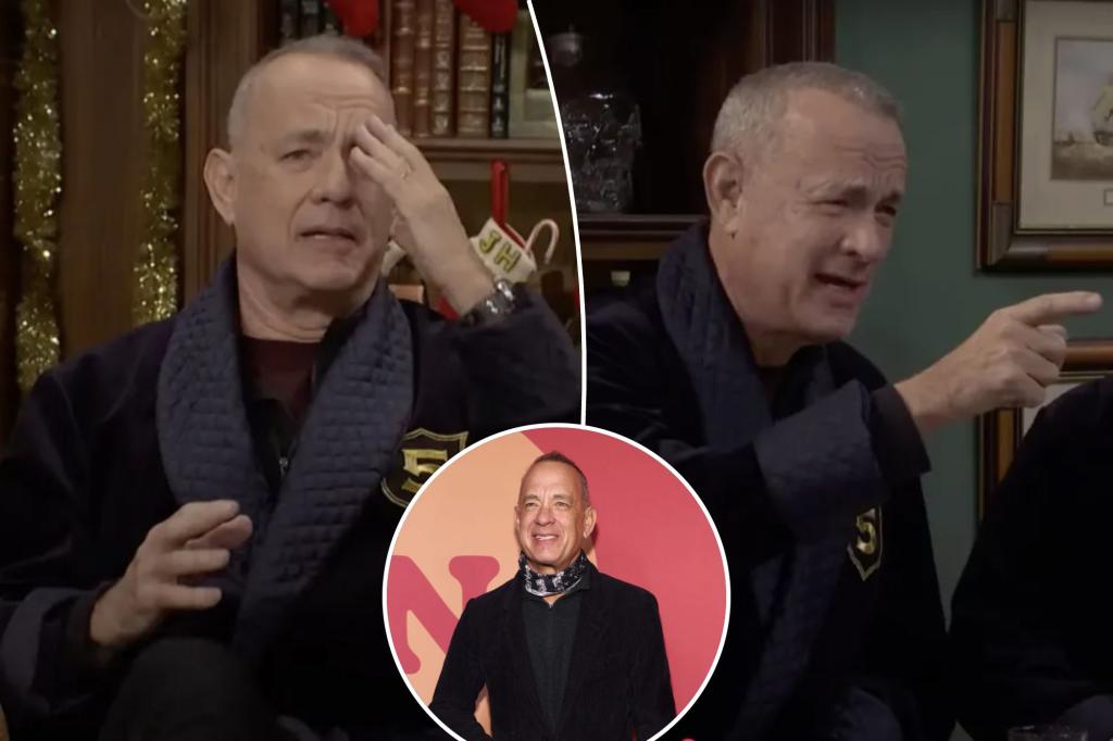 Tom Hanks, 68, sparks health concerns as fans spot his trembling hands during ‘SNL’ appearance