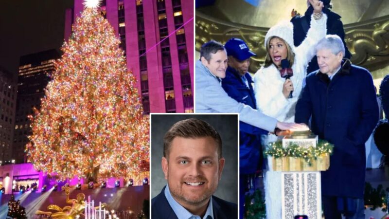 Tourists flock to Rockefeller Christmas tree lighting unfazed by assassin on the loose