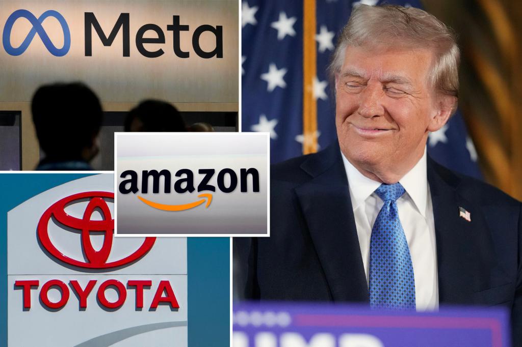 Toyota, Ford and General Motors join sprint to donate millions to Trump’s inauguration fund
