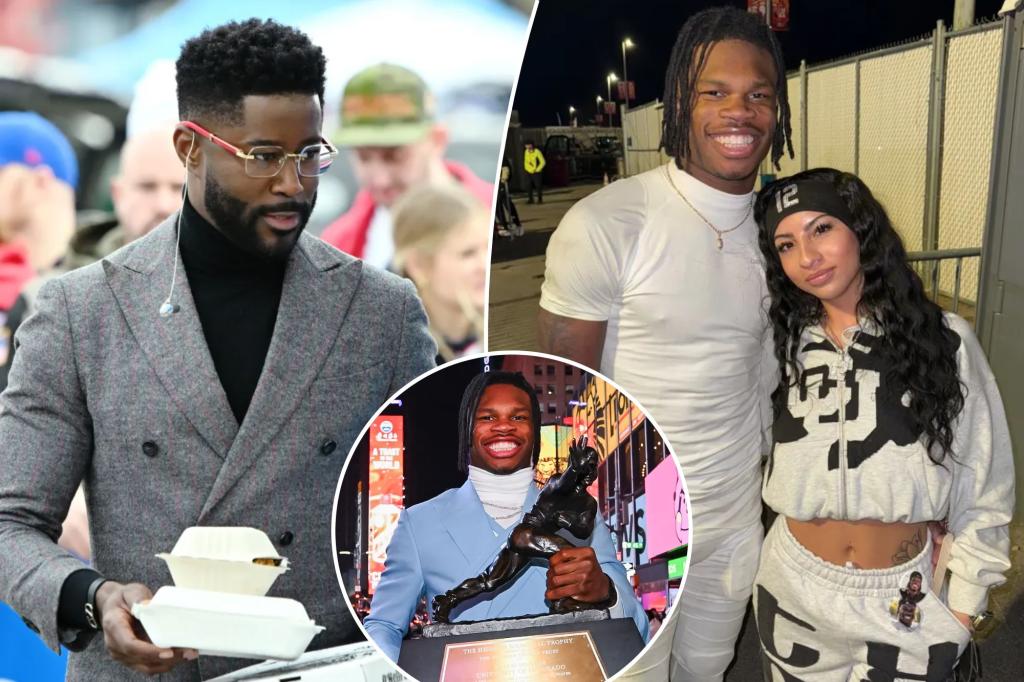 Travis Hunter, fiancée ‘can’t complain’ about drama: Nate Burleson