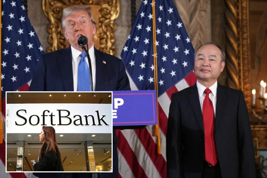 Trump, SoftBank CEO reveal $100B investment in AI to create 100K US jobs