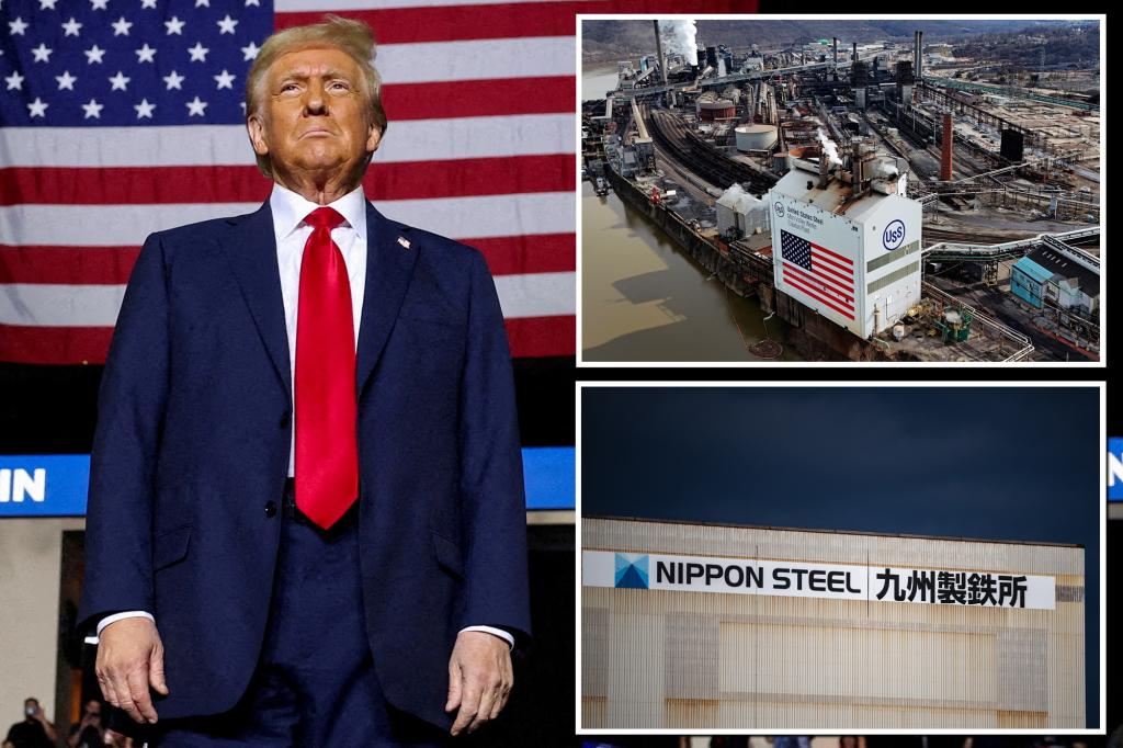 Trump doubles down on vow to block Nippon-US Steel deal