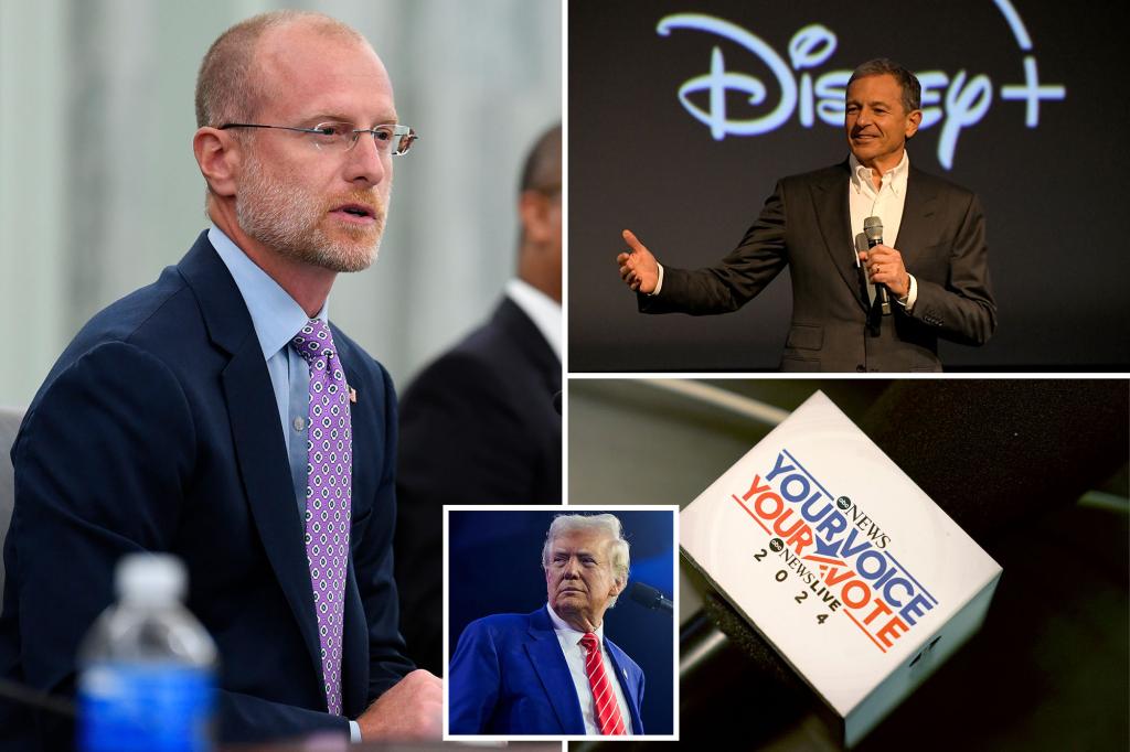 Trump’s FCC pick sends stern letter to Bob Iger ripping Disney-owned ABC News for role in ‘erosion in public trust’