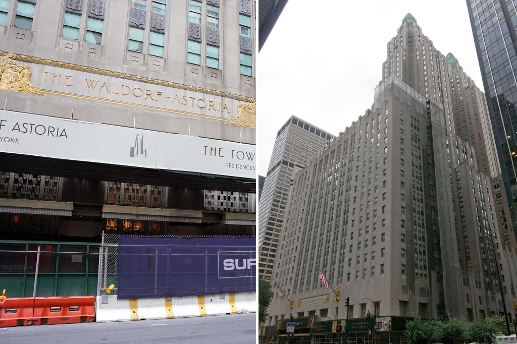 Waldorf-Astoria insists hotel will reopen in spring 2025 — despite snag with online reservations