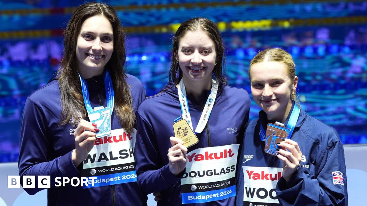 World Aquatics Swimming Championships: Abbie Wood wins bronze with British record