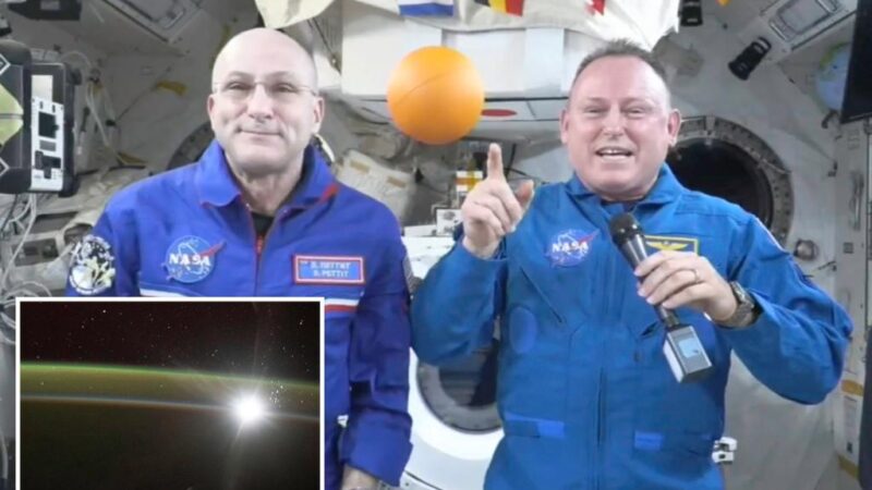 ISS astronauts celebrate New Year’s 16 times