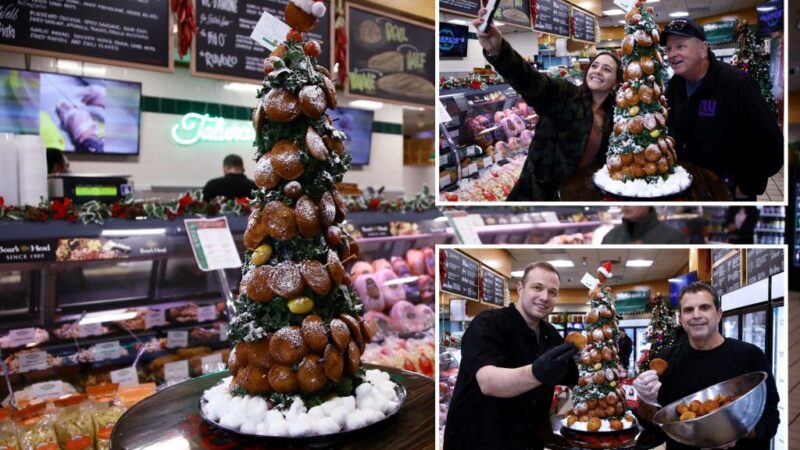 NJ deli crafts fried ravioli Christmas trees that are fry-ing off the shelf