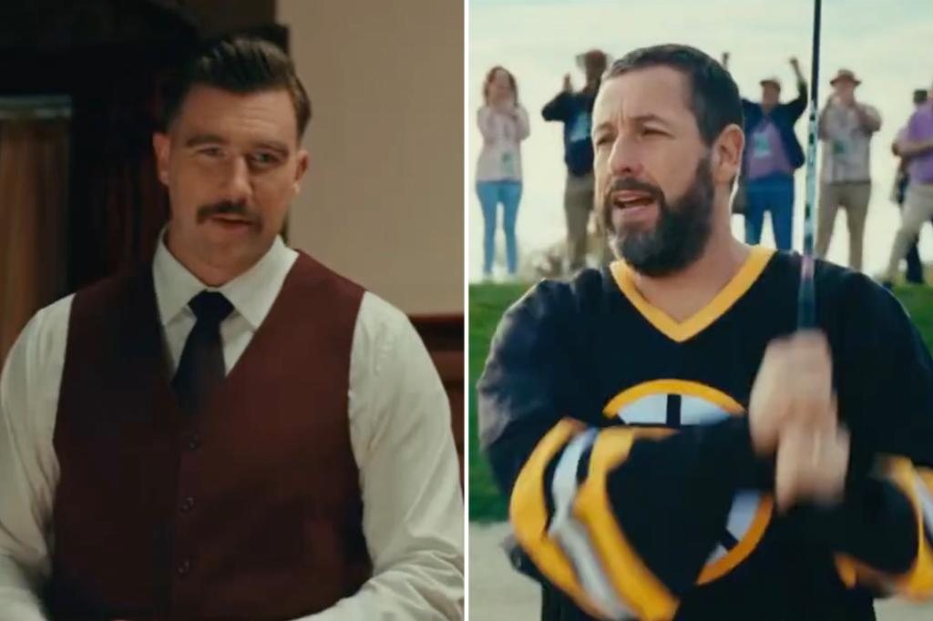 Travis Kelce appears in ‘Happy Gilmore 2’ trailer with Adam Sandler