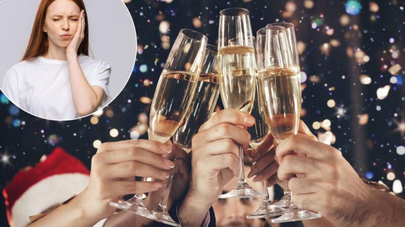 Dentists warn of ‘prosecco teeth’ surge over holidays