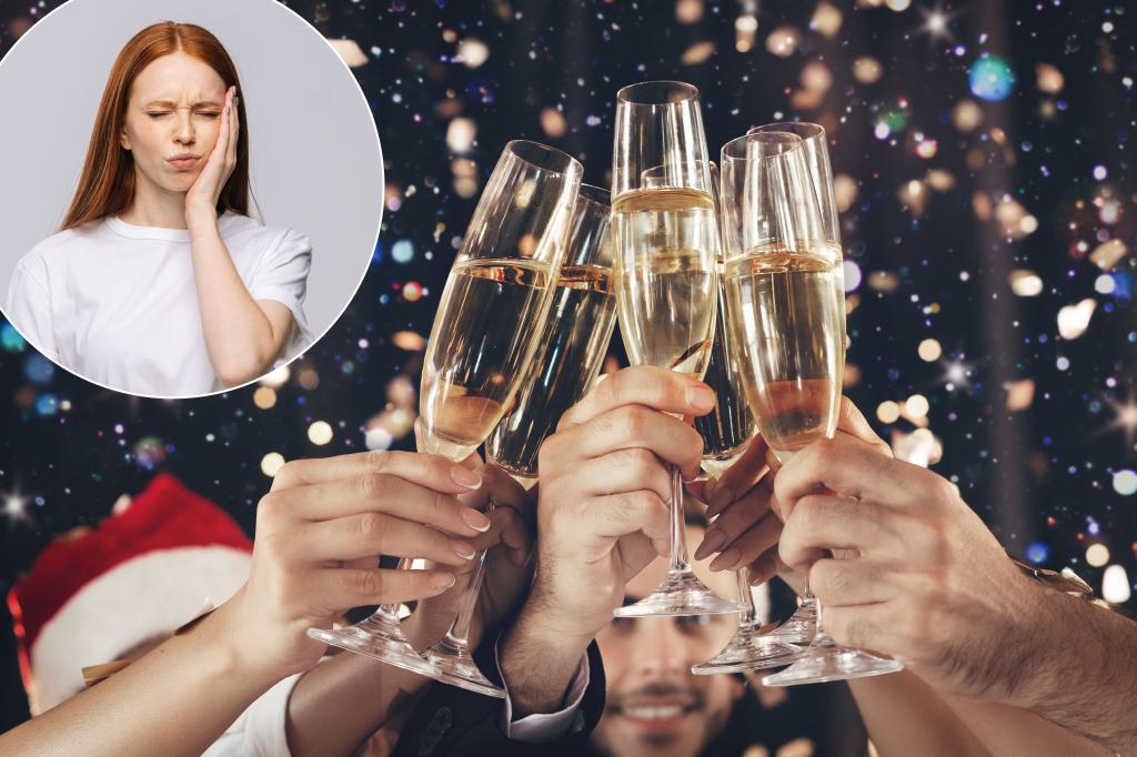 Dentists warn of ‘prosecco teeth’ surge over holidays