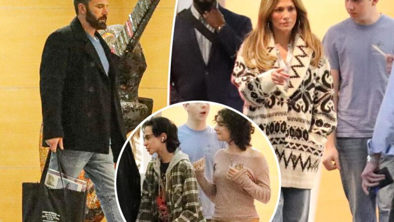 Jennifer Lopez and Ben Affleck exchange Christmas gifts, grab lunch despite ongoing divorce