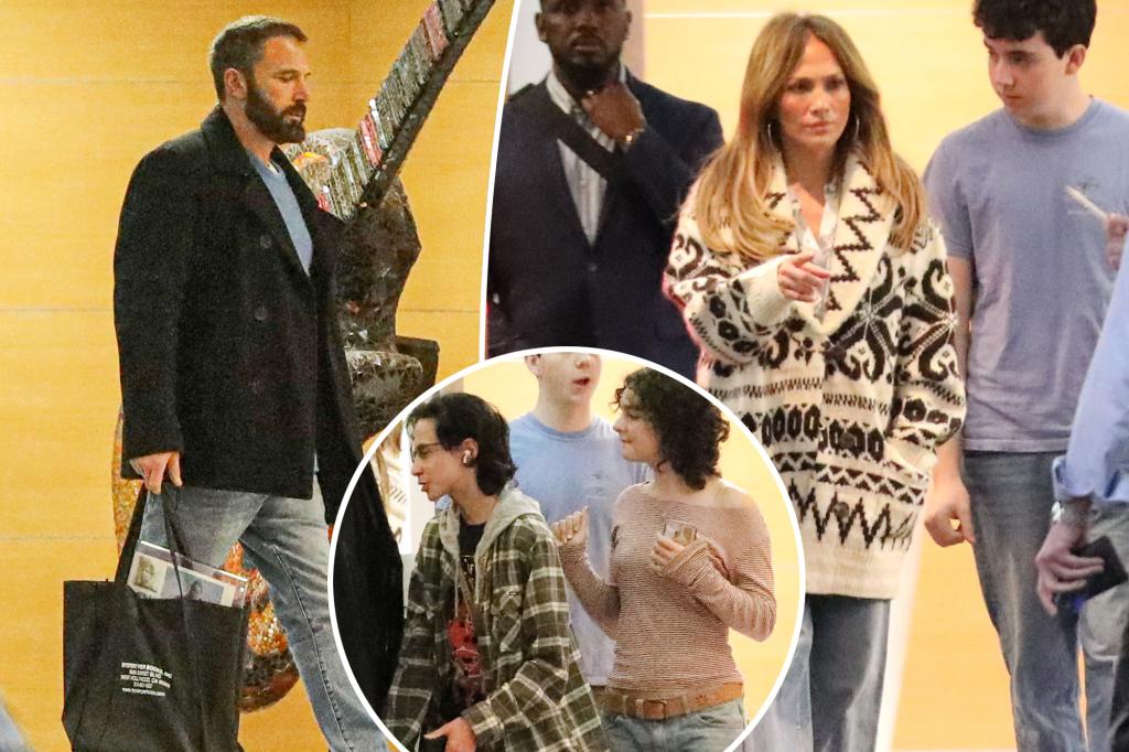 Jennifer Lopez and Ben Affleck exchange Christmas gifts, grab lunch despite ongoing divorce