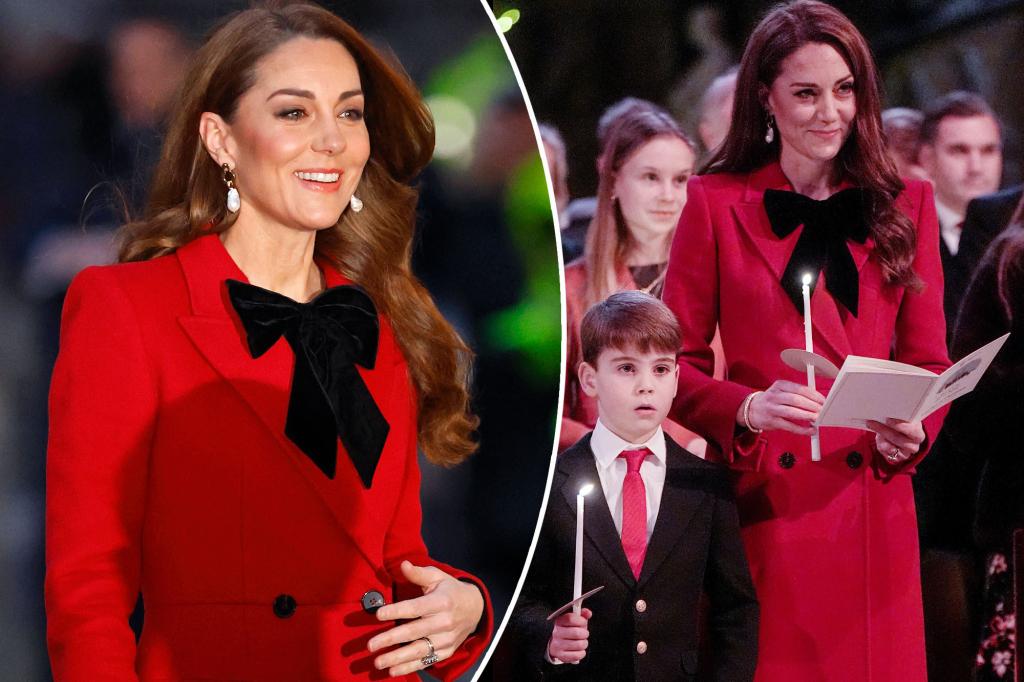 Kate Middleton records message about love at Christmas carol service