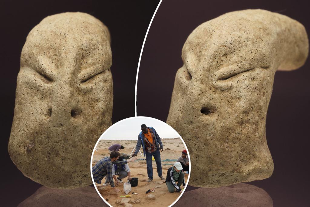 7,000-year-old sculpture resembling an alien creature discovered