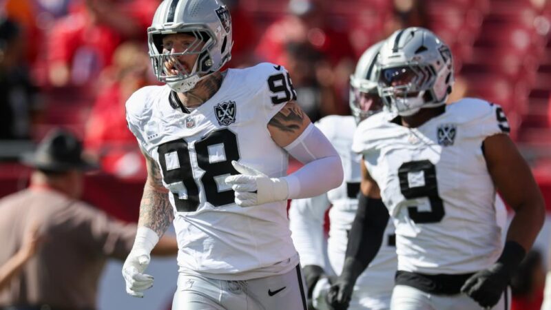 Raiders’ Maxx Crosby out for rest of season with ankle surgery needed