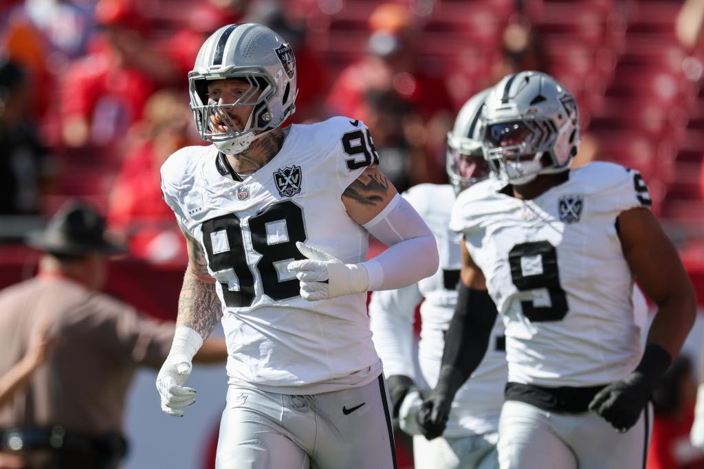 Raiders’ Maxx Crosby out for rest of season with ankle surgery needed