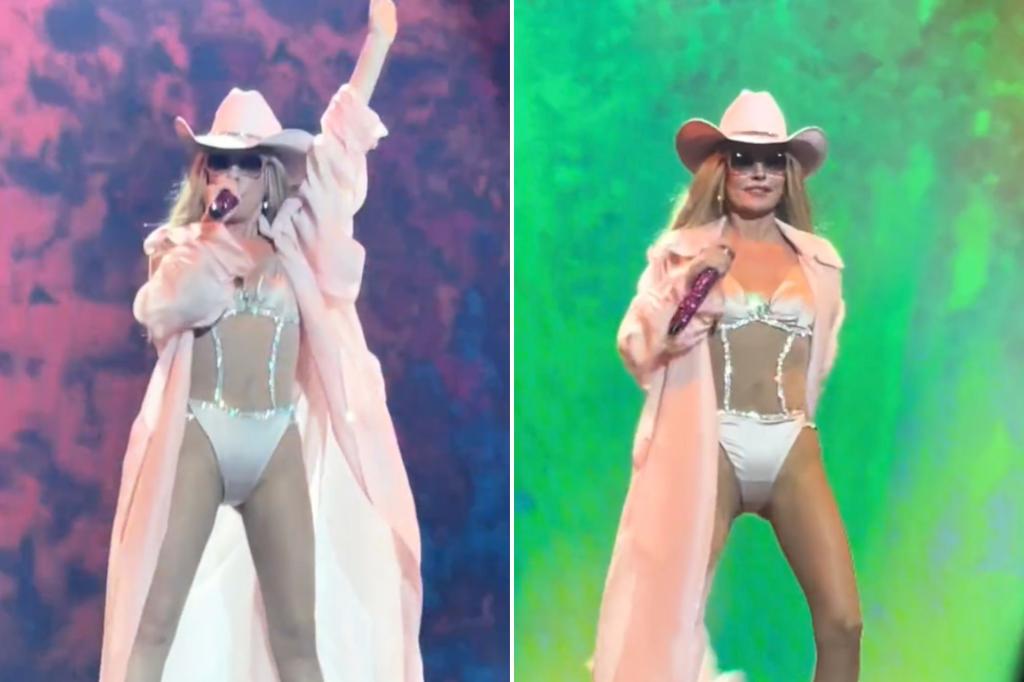 Shania Twain’s performance in her underwear divides fans