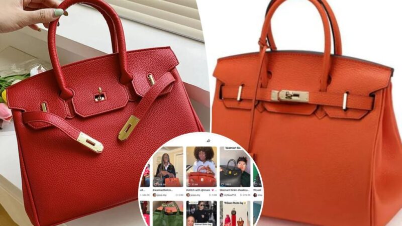 Walmart’s $78 Hermès Birkin dupe is the fashion world’s hottest new handbag — and luxury lovers are fuming