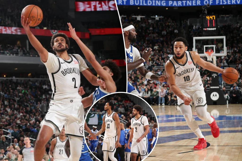 Nets topple shorthanded Bucks as impressive offense erupts for late run