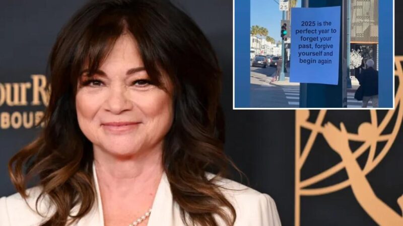 Valerie Bertinelli encourages followers to ‘begin again’ in the new year