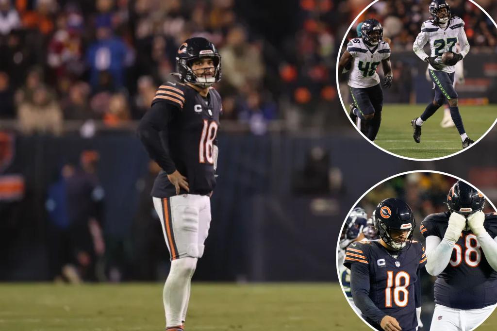 Bears mismanage clock before Caleb Williams’ back-breaking interception