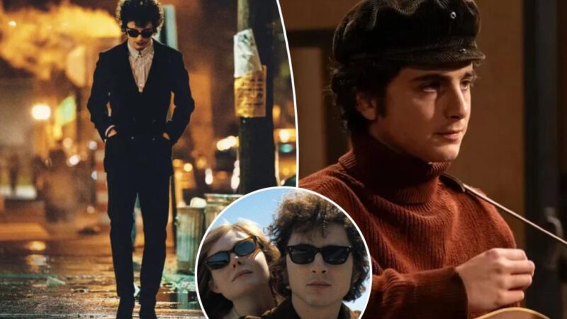 Timothée Chalamet makes a killer Bob Dylan in new biopic