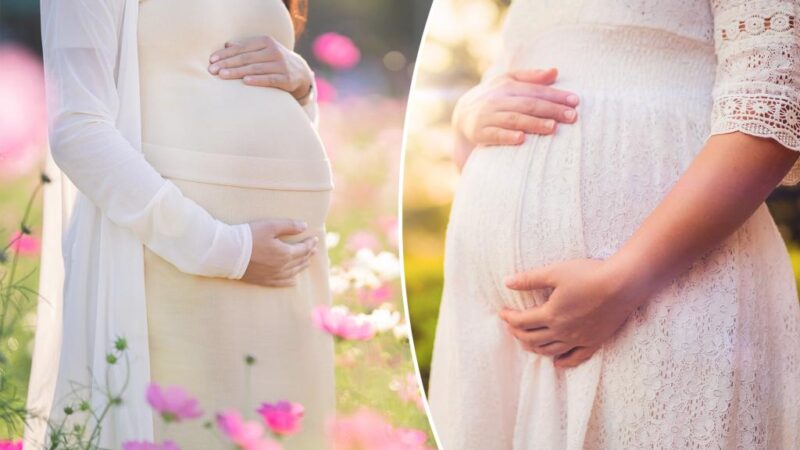 Single Chinese women are doing photoshoots with fake baby bumps