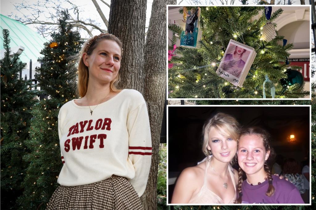 Taylor Swift superfan has all of the 103 ornaments the singer released