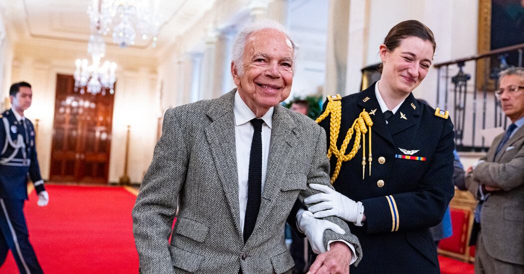 Ralph Lauren Receives Presidential Medal of Freedom